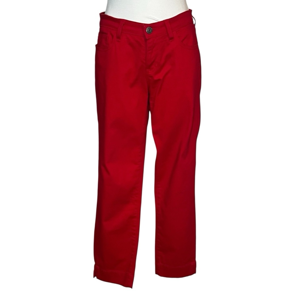 Gap cherry red chino ankle pant size 8